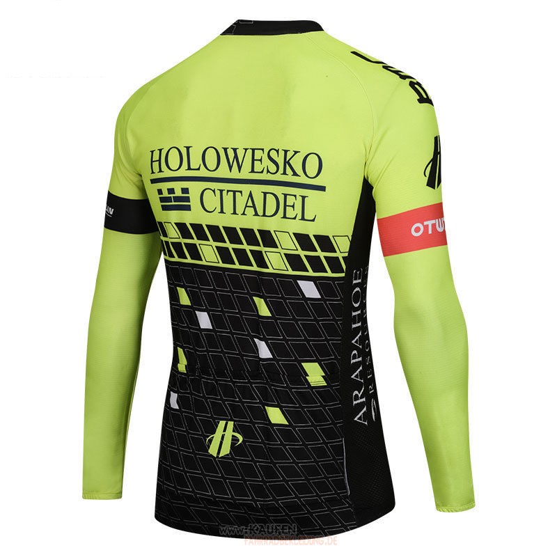 Maglia Holowesko Citadel Langarmtrikot 2018 Und Lange Tragerhose 2018 Grun Undshwarz